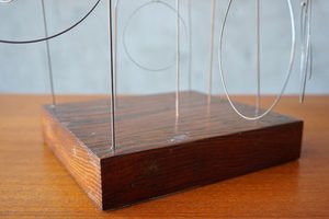 Vintage Wire & Redwood Sculpture