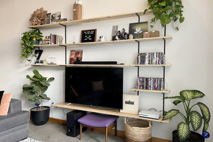 Modular Wall Shelving Brackets.