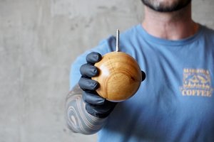 Oversized Wooden Ball ‘Hooks’
