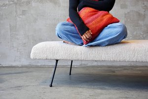 Iron Framed Adrian Pearsall Styled Daybed