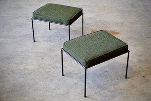 Customizable | Fabric or Leather | Stool | Ottoman |