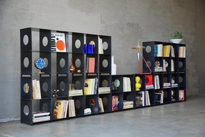 Steel ‘Intersect’ Record Storage