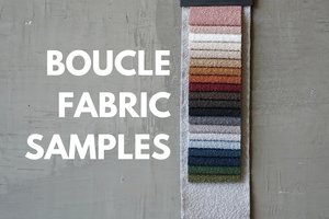 F&F Boucle Fabric Samples