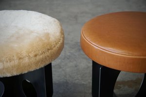 Intersect Steel Swivel Stools