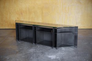 Industrial Steel ‘P30' Console Cabinet