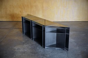 Industrial Steel ‘P30' Console Cabinet