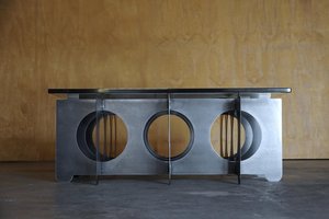 Steel ‘Grid’ Coffee Table
