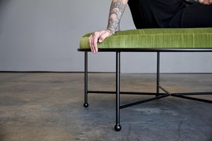 Oversized 'French' Ottomans