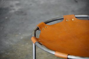 Iron & Bison Leather 'B-16' Sling Stool