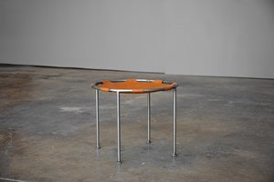 Iron & Bison Leather 'B-16' Sling Stool