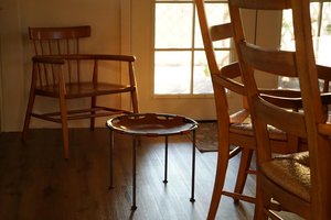 Iron & Bison Leather 'B-16' Sling Stool
