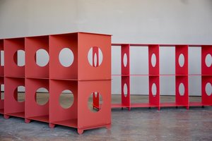 Steel ‘Intersect’ Record Storage