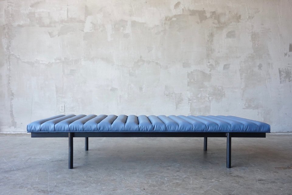 Iron & Leather Daybed