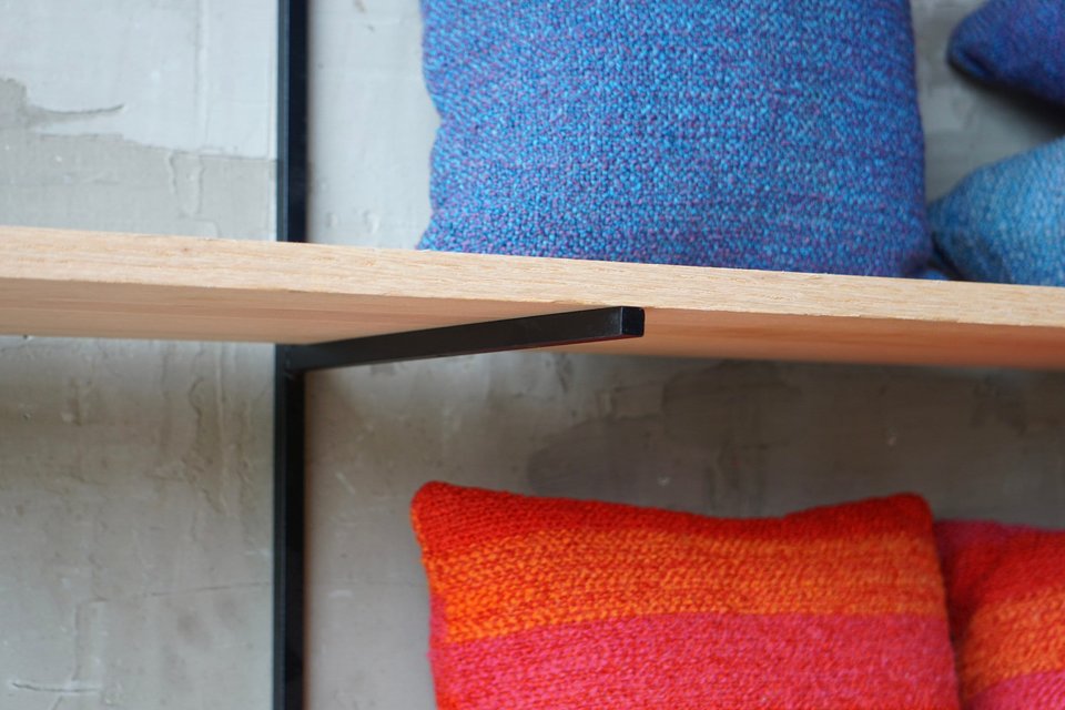 Modular Wall Shelving Brackets.