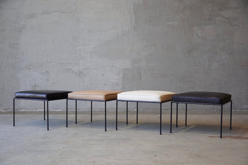 Customizable | Fabric or Leather | Stool | Ottoman |