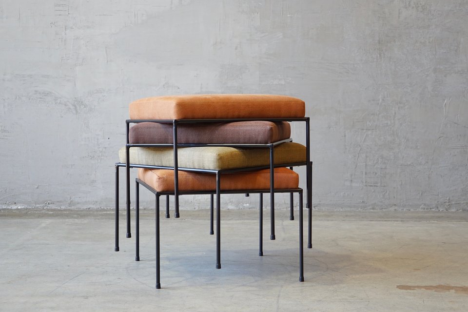 Customizable | Fabric or Leather | Stool | Ottoman |
