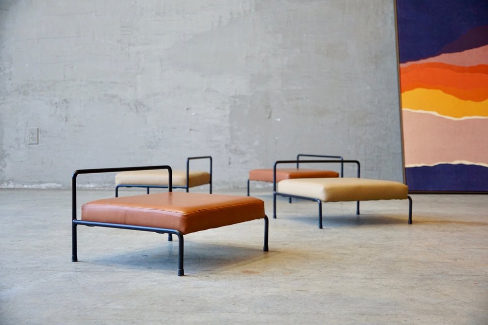 Modernist ‘Tatami’ Floor Chairs.