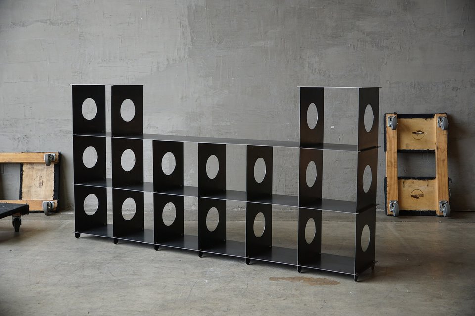 Steel ‘Intersect’ Record Storage