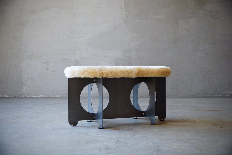 Architectural ‘Intersect’ Steel Benches