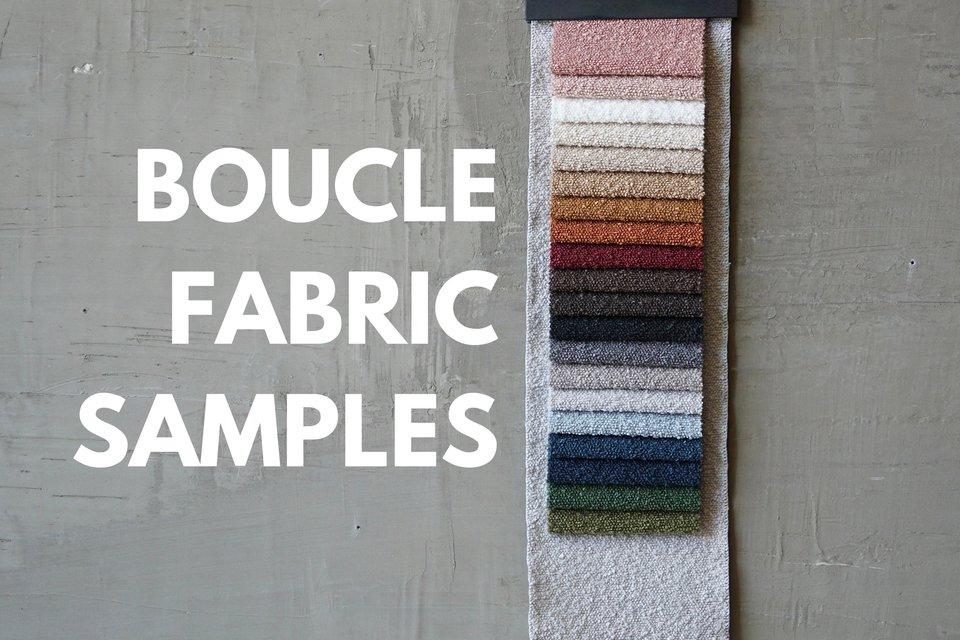 F&F Boucle Fabric Samples