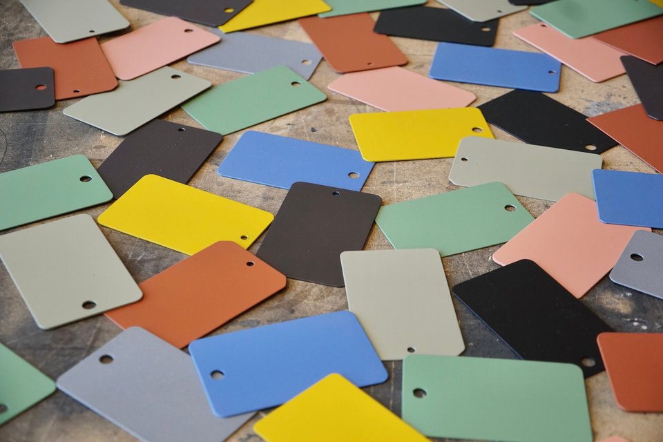 F&F Powder Coat Samples