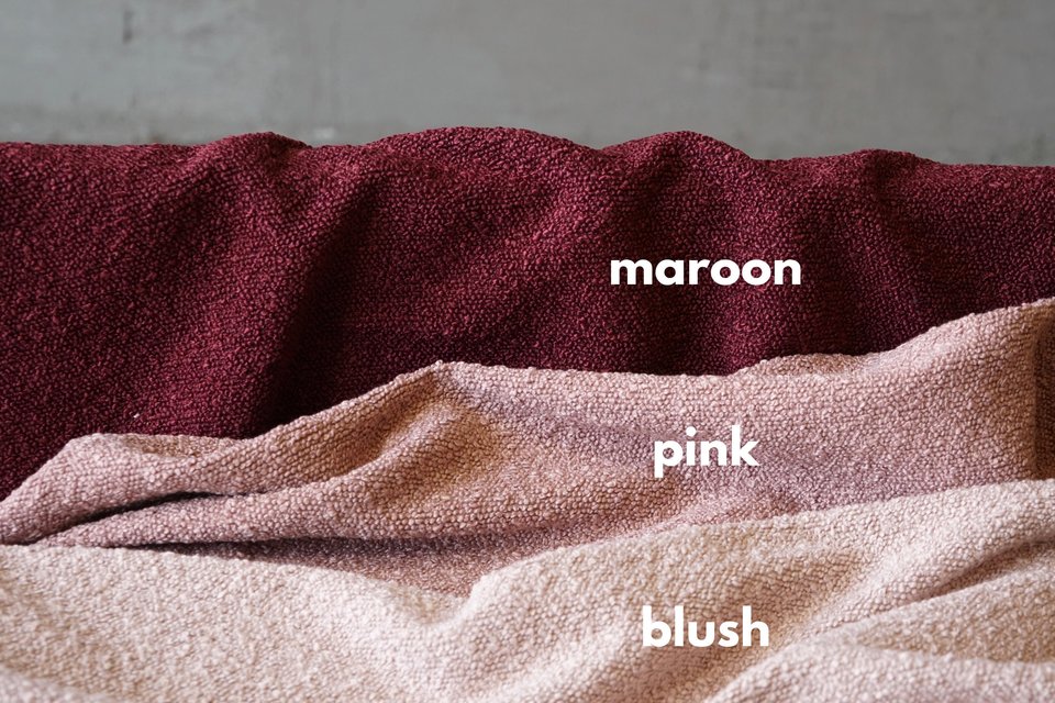 F&F Boucle Fabric Samples
