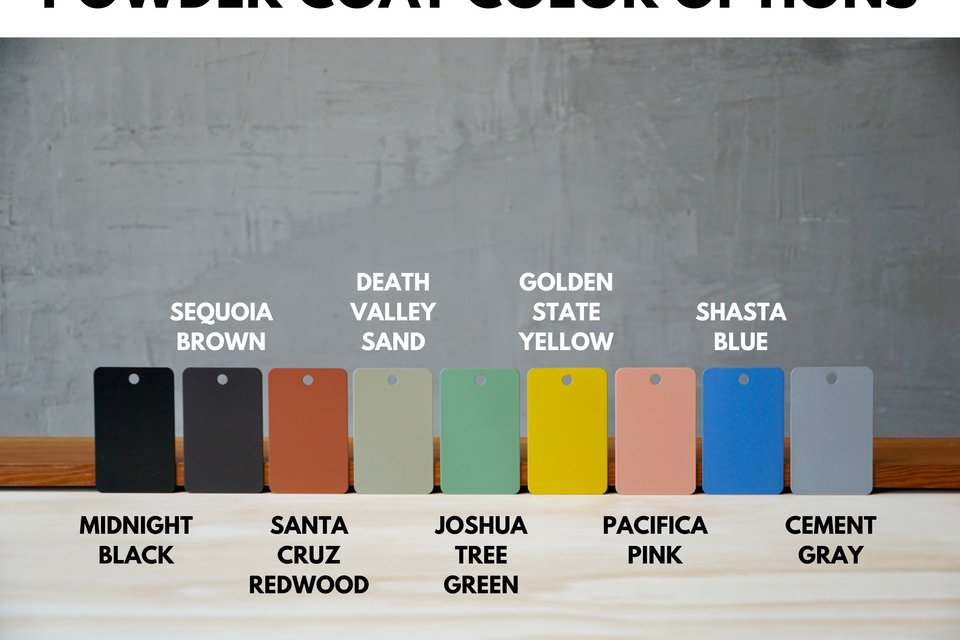 F&F Powder Coat Samples