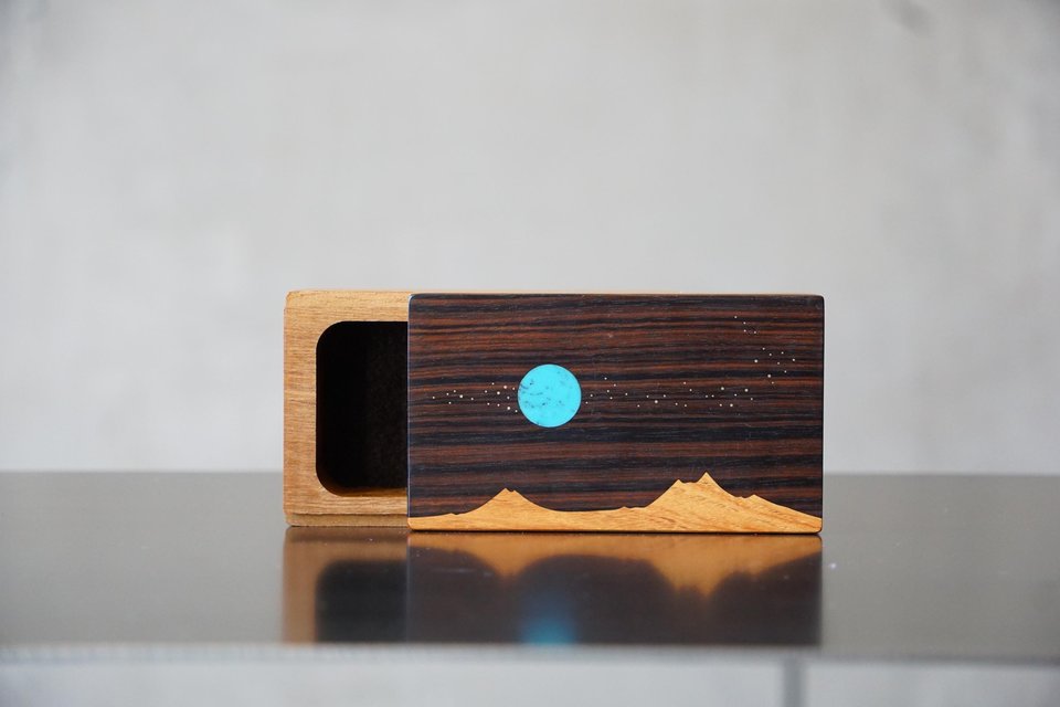 Set of 10 Studio Craft Boxes