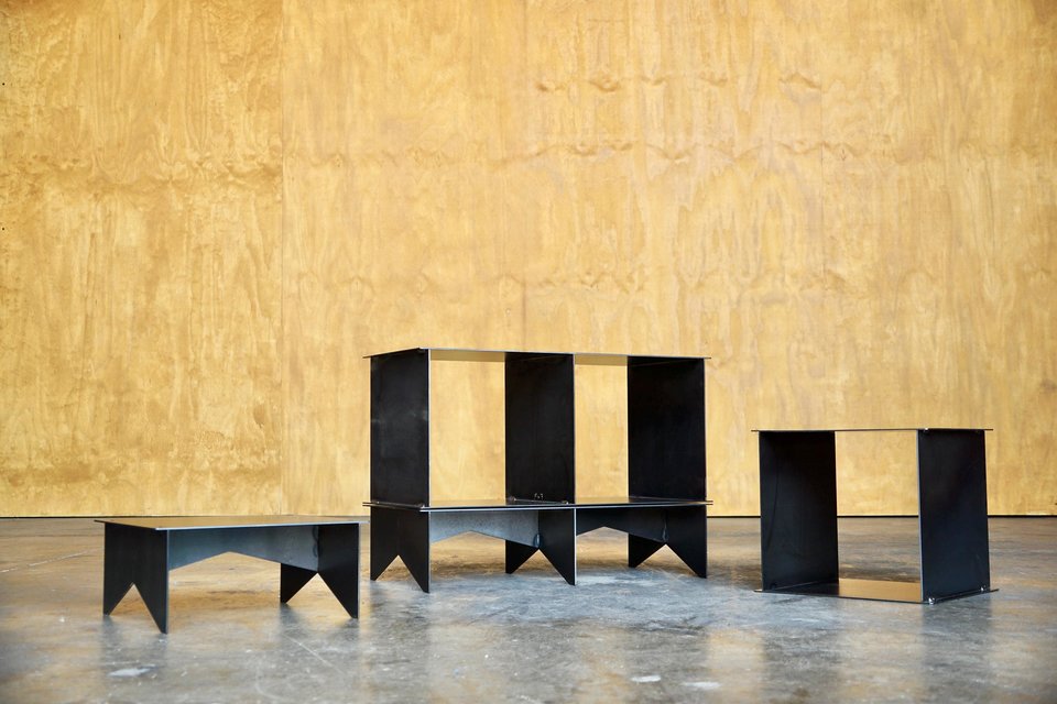 Modular Steel Cube Storage