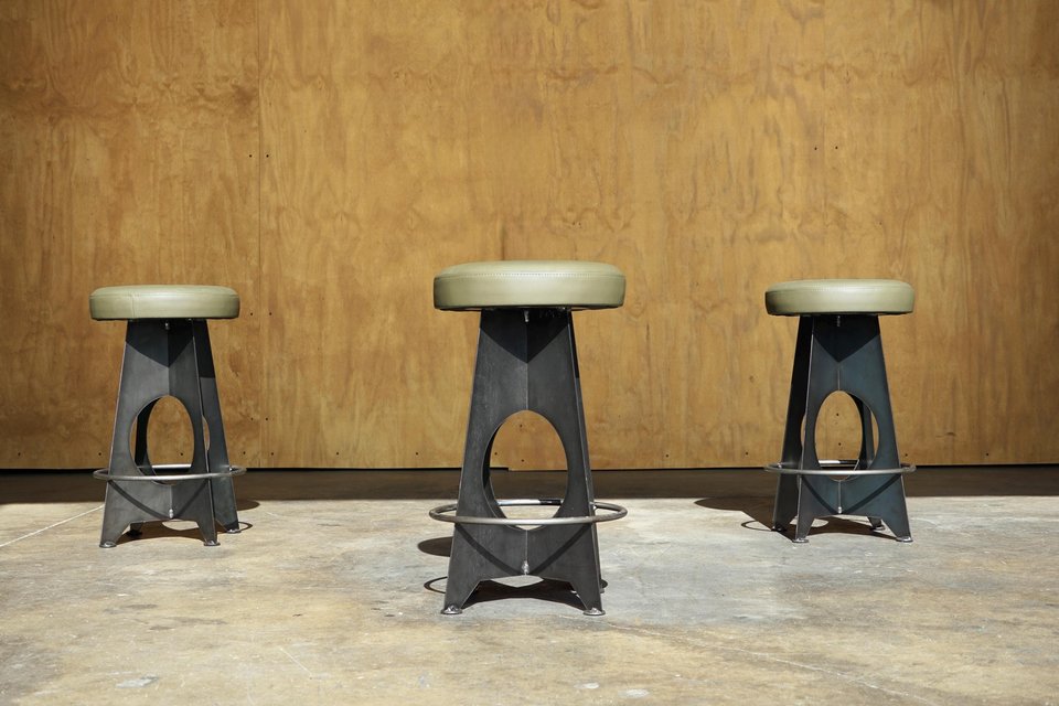 Steel 'Architect' Counter/Bar Stools