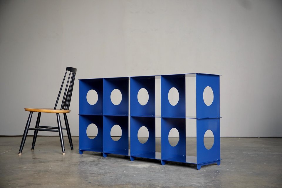 Steel ‘Intersect’ Record Storage