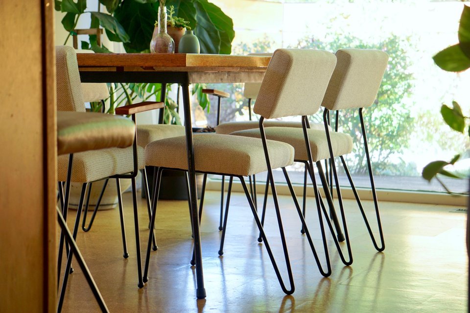 Iron Framed 'Dorothy' Dining Chairs