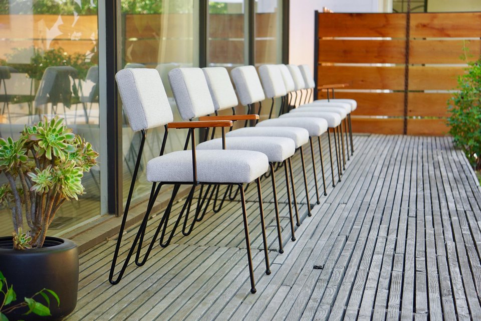 Iron Framed 'Dorothy' Dining Chairs