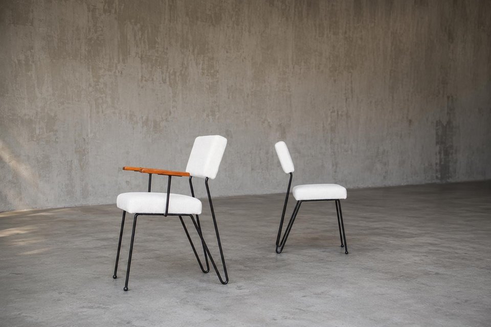 Iron Framed 'Dorothy' Dining Chairs