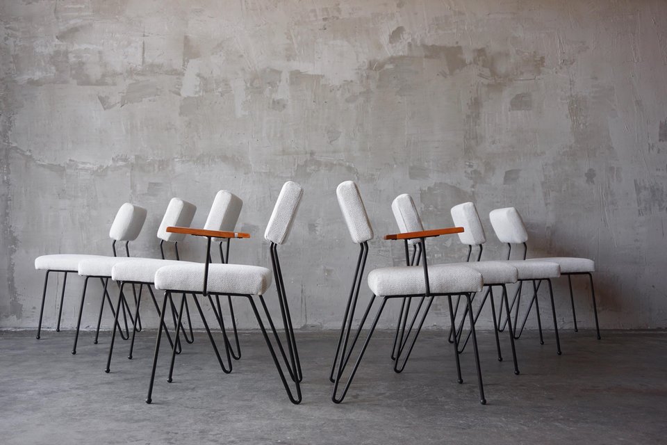Iron Framed 'Dorothy' Dining Chairs