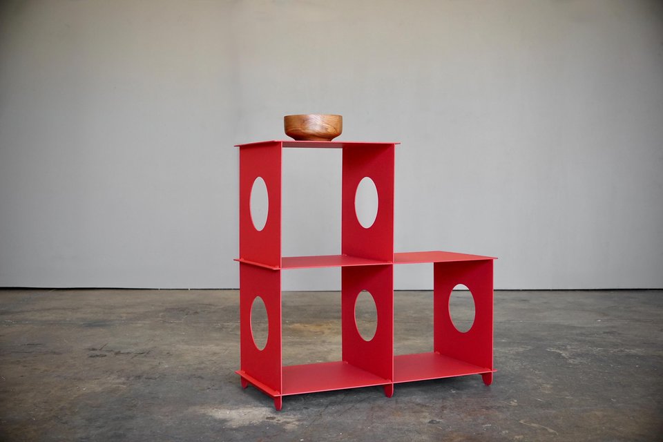 Steel ‘Intersect’ Record Storage