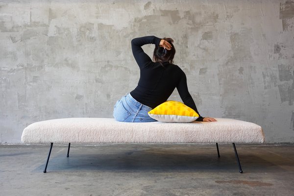 Iron Framed Adrian Pearsall Styled Daybed