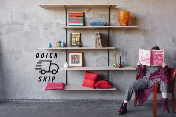 Modular Wall Shelving Brackets.