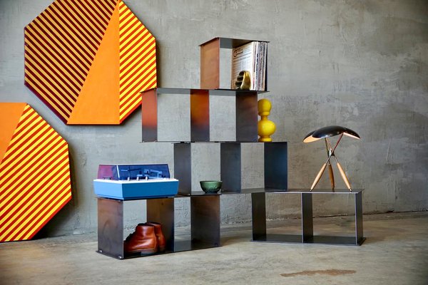 Modular Steel Cube Storage