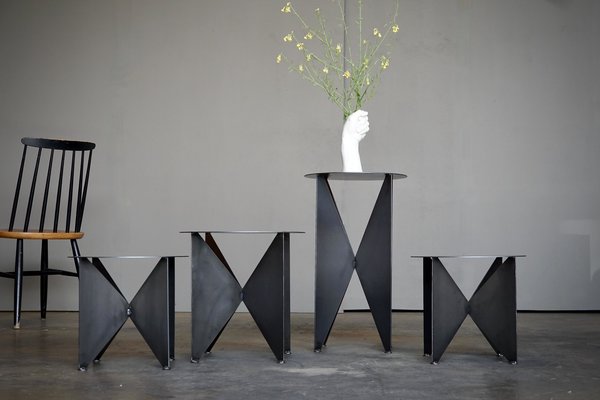 Modernist 'Butterfly' Side Table/Plant Stand